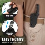 REAT Fixed Blade Knife with Kydex Sheath