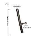 Kids Police Baton Cosplay Accessory - Black