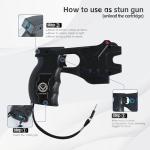 Heavy Duty Stun Gun with Flashlight and Holster