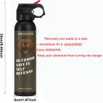 Zongse Pepper Spray with Quick Release Holster