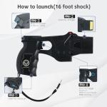 Heavy Duty Stun Gun with Flashlight and Holster