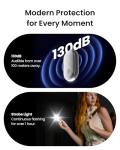 Loud 130 dB Personal Safety Alarm Keychain