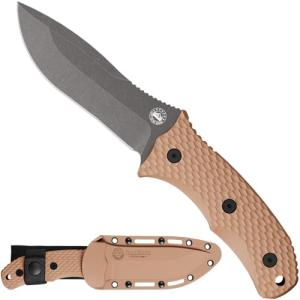 Off-Grid Gear TRAILGUARD Tactical Fixed Blade Knife