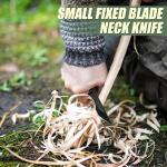 Dragon Creek Neck Knife with Sheath and Chain