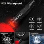 WINDFIRE Tactical Red Light Flashlight - 250 Yards