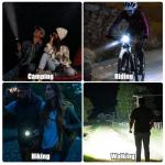 Compact Zoomable LED Flashlights - 2 Pack