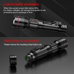 Rechargeable Mini LED Flashlights with Clip - 2 Pack