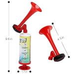 10 Pack Loud Air Horns for Self-Defense & Events