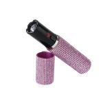 Diamond Lipstick Stun Gun with LED Flashlight