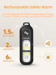 TECKNET 130dB Rechargeable Personal Alarm Keychain