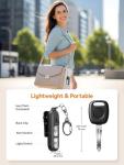 TECKNET 130dB Rechargeable Personal Alarm Keychain