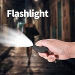 Portable Door Stop Security Alarm with LED Alert