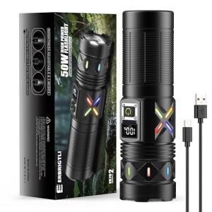 Super Bright 3000 Lumens Rechargeable LED Flashlight