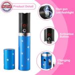Blue MagiUSA Lipstick Stun Gun Keychain for Women