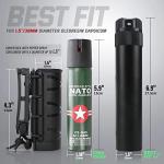LIVANS Tactical Pepper Spray Holster for Duty Belt