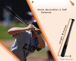 18" Maple Wood Baseball Bat for Self-Defense