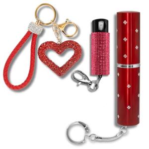 Pepper Spray and Stun Gun Lipstick Combo