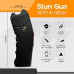 FURY Cyclone Stun Gun with Flashlight & Alarm