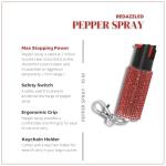 Pepper Spray and Stun Gun Lipstick Combo