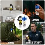 Pepper Spray and Air Horn Self-Defense Combo