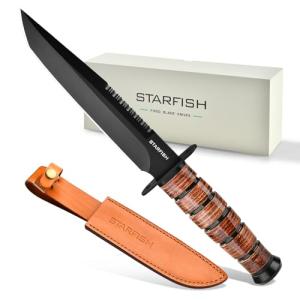 Full Tang Fixed Blade Knife with Sheath