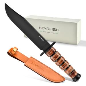 STARFISH 7" Fixed Blade Knife with Sheath