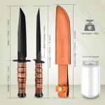 Full Tang Fixed Blade Knife with Sheath