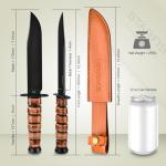 STARFISH 7" Fixed Blade Knife with Sheath