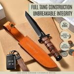 STARFISH 7" Fixed Blade Knife with Sheath