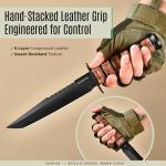 Full Tang Fixed Blade Knife with Sheath