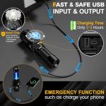Rechargeable 2000 Lumens Bright LED Flashlight