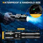 Rechargeable 2000 Lumens Bright LED Flashlight