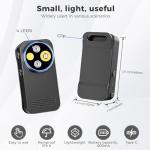 Rechargeable Mini Clip-on EDC Flashlight - 600 Lumens