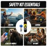 Guard Dog Outdoor Safety Kit with Pepper Spray and Air Horn