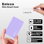 Eelexa Waterproof Wallet Tracker Card - 2 Pack