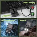 Compact USB Rechargeable EDC Flashlight with Clip