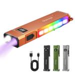 Rechargeable 1200 Lumens EDC Flashlight with 9 Modes