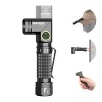NICRON B74pro Rechargeable 1000 Lumens Right Angle Flashlight