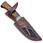 10-Inch Handmade Damascus Steel Hunting Knife