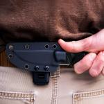 YF SMART Compact Fixed Blade Knife with Sheath