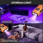 Rechargeable 1200 Lumens EDC Flashlight with 9 Modes