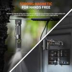 NICRON B74pro Rechargeable 1000 Lumens Right Angle Flashlight