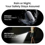 130 dB Waterproof Safety Alarm Keychain for Women