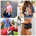 Women’s Safety Keychain Set with Whistle & Holder