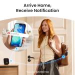 130 dB Waterproof Safety Alarm Keychain for Women