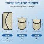 TICONN Key Fob Faraday Bag 2-Pack