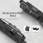 Feyachi WL55 1200 Lumen AR Flashlight with Pressure Switch
