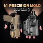 Warriorland Hellcat Pro Holster with Laser Light