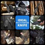 ZhengSheng 3.5" Fixed Blade Survival Knife