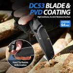 ZhengSheng 3.2” Fixed Blade Knife with Sheath